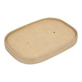 Colpac FP454 Stagione Microwavable Kartonnen Voedseldoos Deksels, Pack van 300
