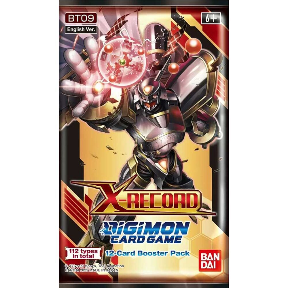 Asmodee X Record Sleeved Booster - Digimon TCG