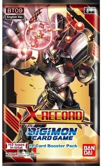 Asmodee X Record Sleeved Booster - Digimon TCG