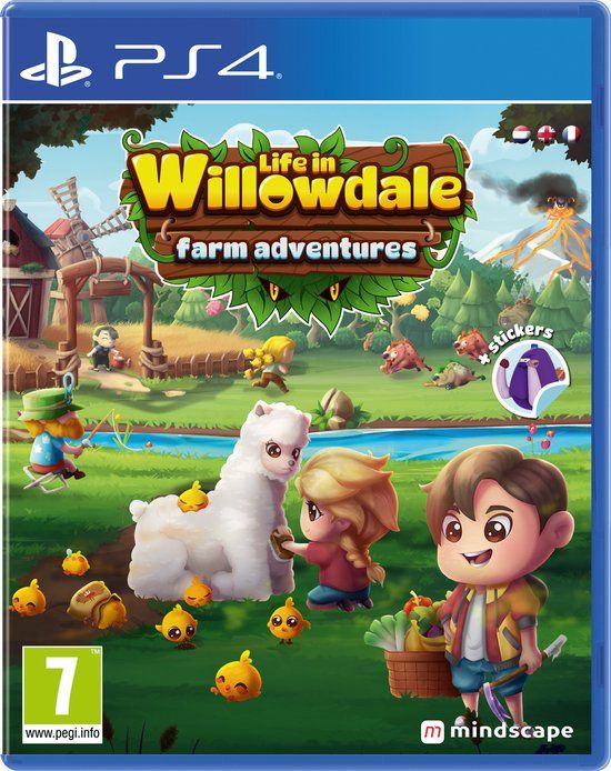 Life in Willowdale: Farm Adventures - PS4 - Standard Edition - Blu-ray
