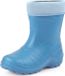 Ladeheid LA-KL-050 Bottes de pluie enfant - Caoutchouc - avec chausson intérieur - EVA - Chausson intérieur lavable - Bleu clair - 31