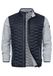 INDICODE JEANS Tussenjas 'INErlando' nachtblauw / lichtgrijs
