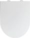 Wenko Abattant de WC - Inox - Argent mat