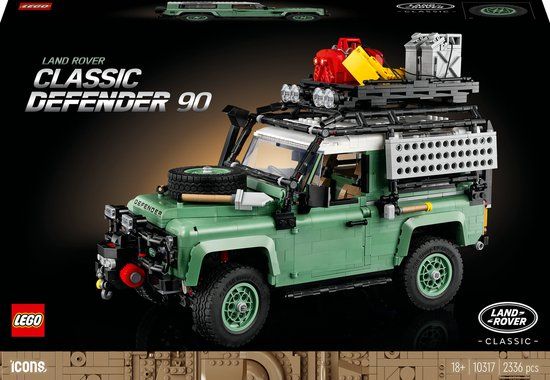 LEGO Icons Land Rover Classic Defender 90 - 10317 - Bouwpakket voor Volwassenen