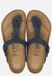 Birkenstock Gizeh Teenslipper Dames Blauw Leer Maat 43