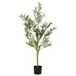 vidaXL Kunstolijfboom 450 blaadjes 120 cm groen