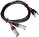 Cordial Audiokabel XLR m-Cinch 1,5 m Rean stekker CFU 1,5 MC - Audio kabel