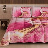 PETTI Artigiani Italiani Winterdekbed 170 × 260 cm, Roze marmer