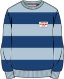 Vingino - Neevy - Jongens - Sweater - Katoen - Maat 164 - Blauw