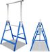 Bol Sawhorses 2 pieces - Height adjustable 80-130cm - Up to 200kg - metal sawhorse - Scaffolding trestles Telescopic folding trestle - Sawhorse set