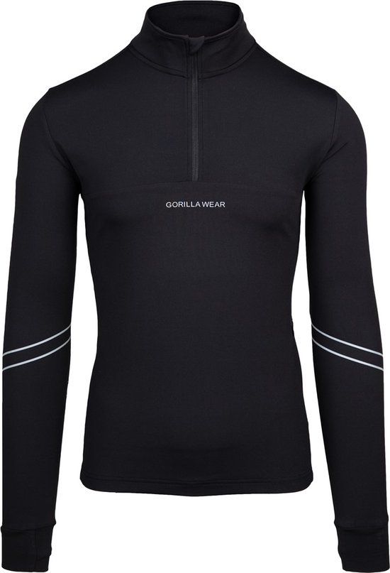 Gorilla Wear Noxen Long Sleeve Shirt - Black - XXL