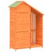 vidaXL Tuinschuur 120x53,5x170 cm massief grenenhout bruin