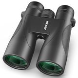 12 x 50 vogelspotten verrekijker voor volwassenen - HD krachtige verrekijker met helder zicht - Easy Focus met lange afstand voor jacht, wandelen, reizen, cruisereis, concert