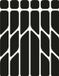 Riesel Design Achterreflector Zwart Kunststof