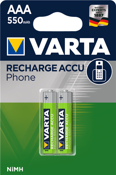 Varta 58397101402 - Huishoudelijke batterijen - Nikkel-Metaalhydride (NiMH) - 2 stuks
