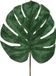Bellatio Flowers & Plants Groene fluwelen Monstera/gatenplant kunsttak kunstplant 80 cm