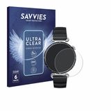 Savvies Screenprotector voor Huawei Watch GT 6 (41 mm) - Folie Beschermfolie transparant 6 Stuks