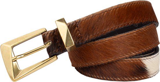 Legend Dames - Leren riem - Bruin - 85cm