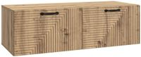 vidaXL Wandmontage TV-kast 98 x 41 x 30 cm Artisanaal eiken