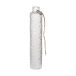 ERNST Ernst Vase en verre structuré transparent Ø5x25 cm