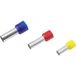 Cimco 187016 Adereindhulzen 2.5 mm² Deels geïsoleerd Blauw 100 stuk(s)