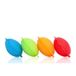 Kikkerland Nettoyeurs de bouteilles, Bleu, Vert, Orange, Rouge