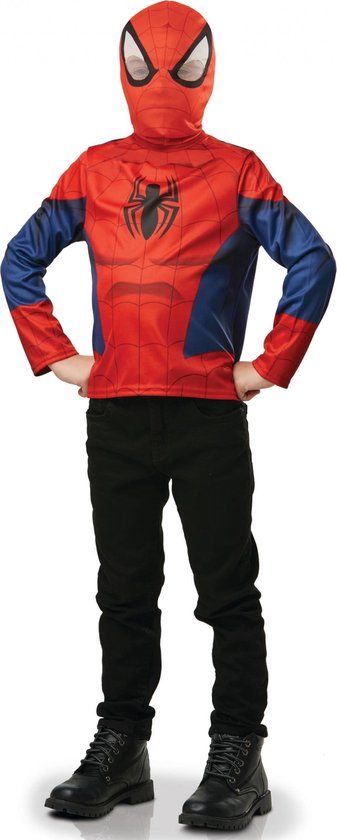 Marvel RUBIES FRANCE - Spiderman top en masker voor kinderen