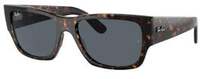 Ray-Ban Ray-Ban zonnebril 0RB0947S met tortoise print donkerbruin