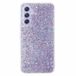 Samsung Coque Galaxy S24 FE en TPU Glitter Flakes - Violet