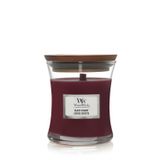 WoodWick Geurkaars Mini Black Cherry - 85 gr - Fruitig - 20 branduren