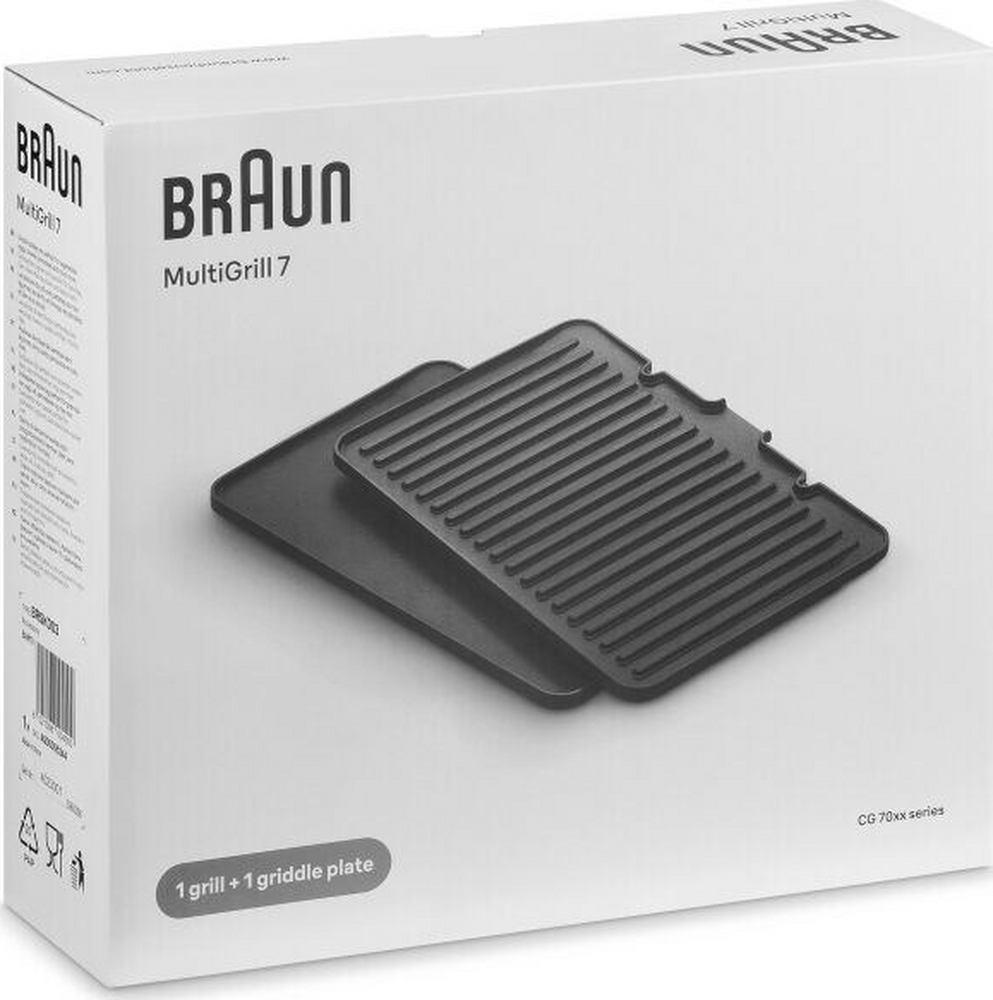 Braun MultiGrill 7 Set Mixed Plates BRSK003