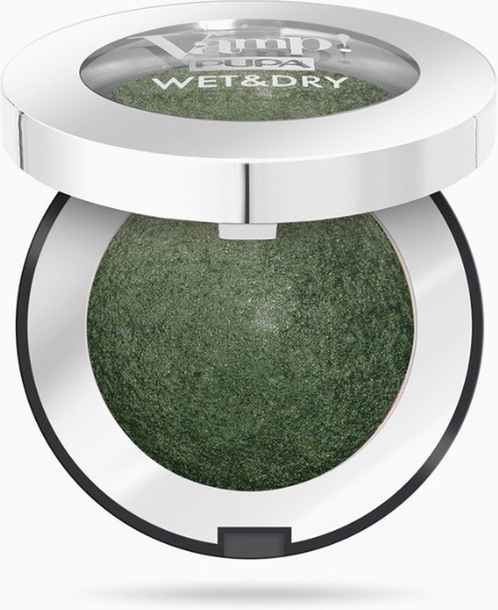 Pupa Oogschaduw Eye Make-Up Vamp! Wet&Dry 409 Military Green