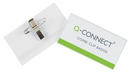 Q-Connect Badge with combi clip 75 x 40 mm - Box of 50