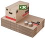 Pack and Move - Set 30 Boîtes de déménagement premium - 60 x 30 x 30 cm - Max. 20KG - Réutilisable - Poignées renforcées - 2 Rubans adhésifs gratuits