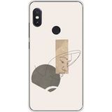 Sahara Bedrukt siliconen hoesje compatibel met Xiaomi Redmi Note 5, Xiaomi Redmi Note 5 Pro