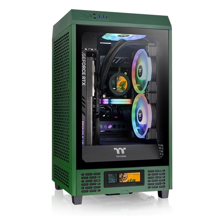 Thermaltake Tower 200 Mini Tower - Groen