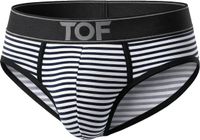 TOF Paris Sailor Brief Black - MAAT L - Heren Ondergoed - Slip voor Man - Mannen Brief