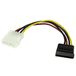 StarTech.com 15cm 4-pins LP4 naar SATA-kabel