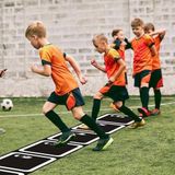 Échelle d'agilité antidérapante pour entraînement d'agilité