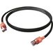 EL EasyLan S/FTP DualBoot® LED Kabel Cat.6A (Class EA), LSOH, zwart, 3 m