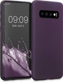 kwmobile telefoonhoesje geschikt voor Samsung Galaxy S10 - Hoesje voor smartphone - Back cover in metallic braam