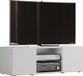 VCM Lowina meuble TV Blanc