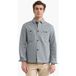 McGregor Chemise-veste rayée en coton bleu marine