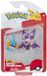 Jazwares Pokémon Figure 2-Pack Mudkip & Noibat met Stand 8 cm Mini-Figuur