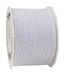 PRÄSENT C.E. Pattberg DERBY Decoratief lint in wit, 25 m kanten lint voor geschenkverpakking, 7 cm breed, accessoires voor decoratie en handwerk, decoratietape voor het inpakken van cadeaus