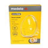 Medela Handsfree borstschilden, 2 x borstschilden, BPA-vrij, Medela handsfree pompaccessoires, handsfree verzamelbeker accessoires