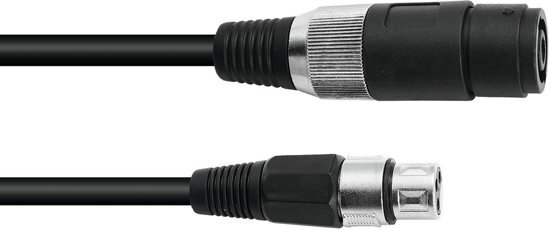 Omnitronic Adaptercable Speaker F /XLR F 1m bk