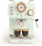 CREATE - Thera Retro Espresso-koffiezetapparaat - Pastelgroen