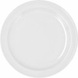Bidasoa Platt tallrik Bidasoa Glacial Keramisch Wit (Ø 26 cm) (Pack 4x)