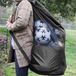 Ibenzoa® Sac de ballon spacieux avec cordon de serrage et bandoulière réglable